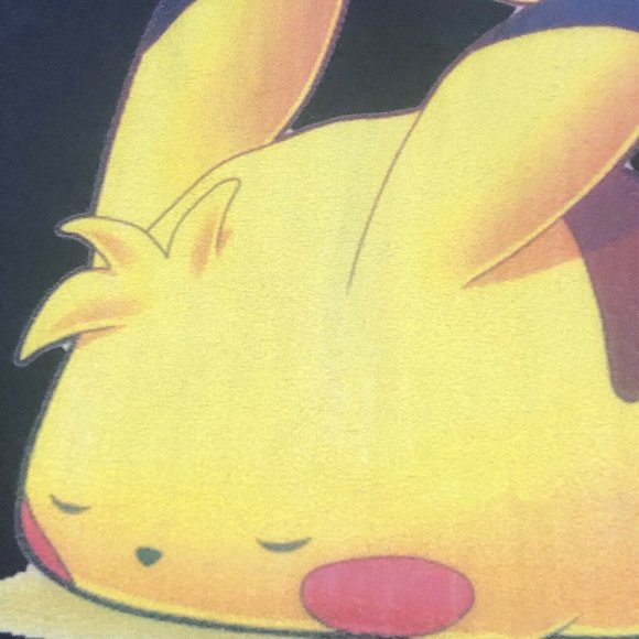 American Apparel Pokemon Pikachu Sleeping Shirt Navy Men’s Small Made In USA. - Picture 12 of 12